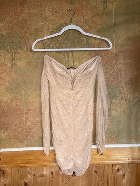 Seduction ~ Pink Rouched Off-Shoulder Blouse